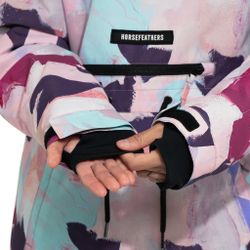 Анорак женский сноубордический Horsefeathers DERIN II JACKET (abstract paint)
