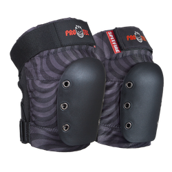 Защита (колени,локти,зап)PRO-TEC ADULT 3-PK PAD SET OPEN-BACK SPITFIRE SIGNATURE EDITION BLACK SWIRL