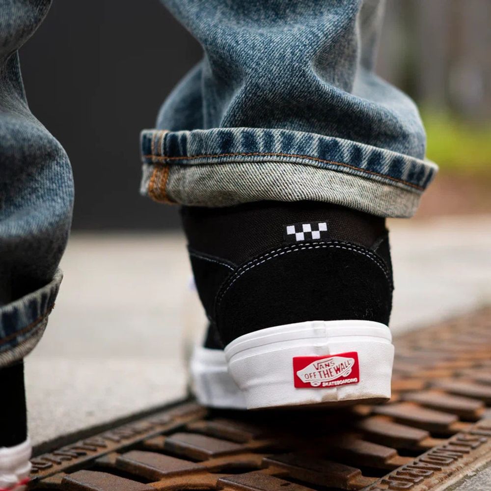 Кеды Vans MN SKATE HALF CAB Black/White