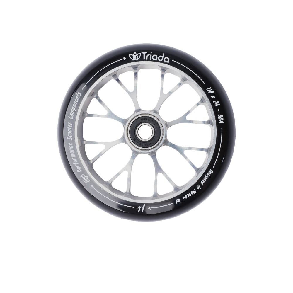 Колеса для трюкового самоката Triada BLOSSOM 7075 silver
