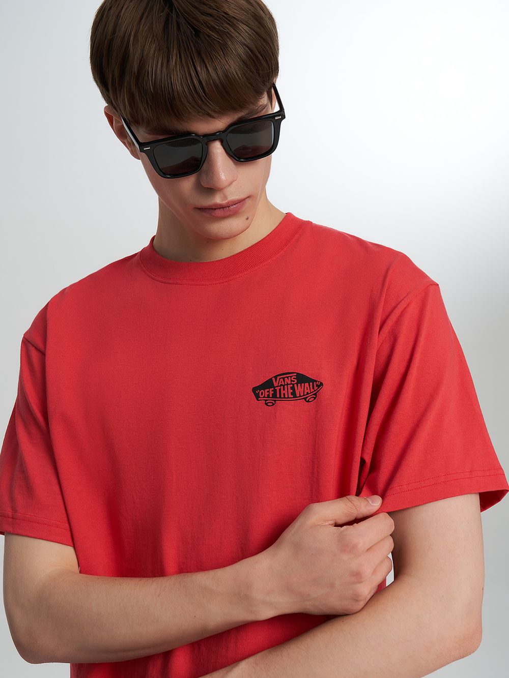 Футболка Vans Double Standard SS Tee Crimson Haze