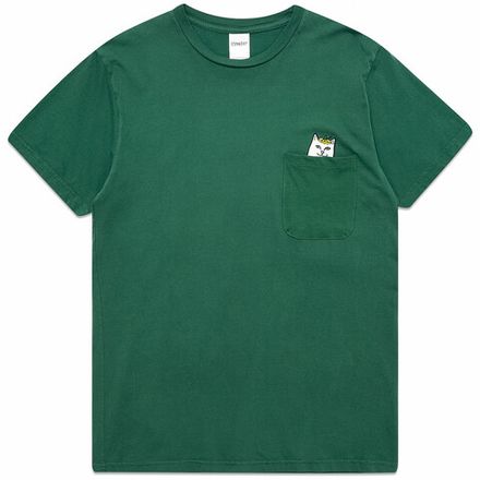 Купить Футболка Rip N Dip Pumkin Nerm Pocket Tee Hunter Green