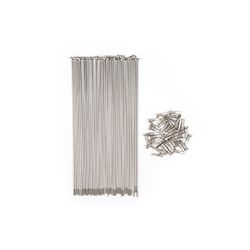 Спицы для BMX BSD 186mm REGULAR (PACK OF 40 & NIPPLES) STAINLESS