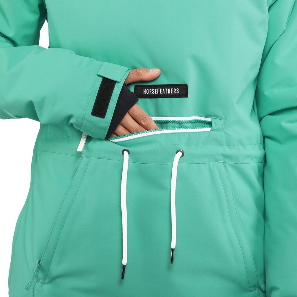 Анорак Horsefeathers DERIN II JACKET (turquoise)