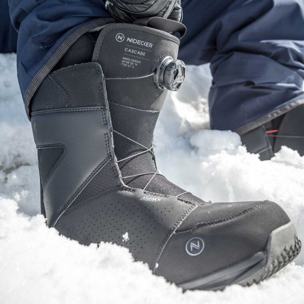Ботинки для сноуборда NIDECKER Cascade Black 22/23