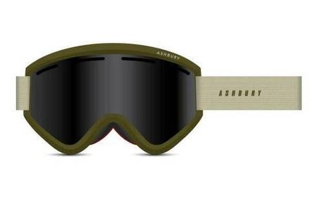 Купить Маска ASHBURY BLACKBIRD CANVAS (DARK SMOKE LENS/YELLOW SPARE)