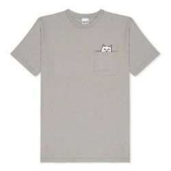 Футболка Rip N Dip Lord Nermal Peace Pocket Tee Cool Grey
