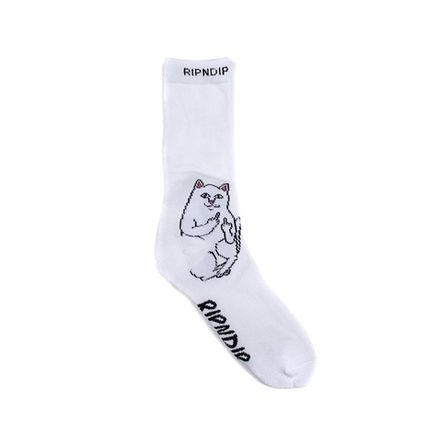 Купить Носки Ripndip Lord Nermal Socks White(SS24)