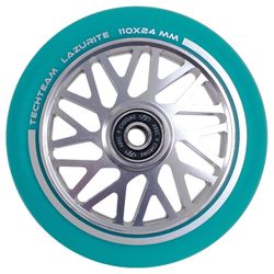 Колеса для трюкового самоката Tech Team 110*24мм, Lazurite, emerald