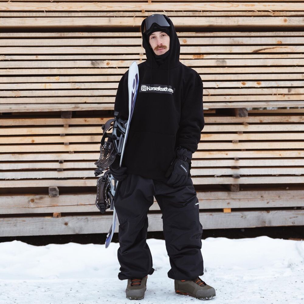 Толстовка Horsefeathers DROWN SWEATSHIRT (black)